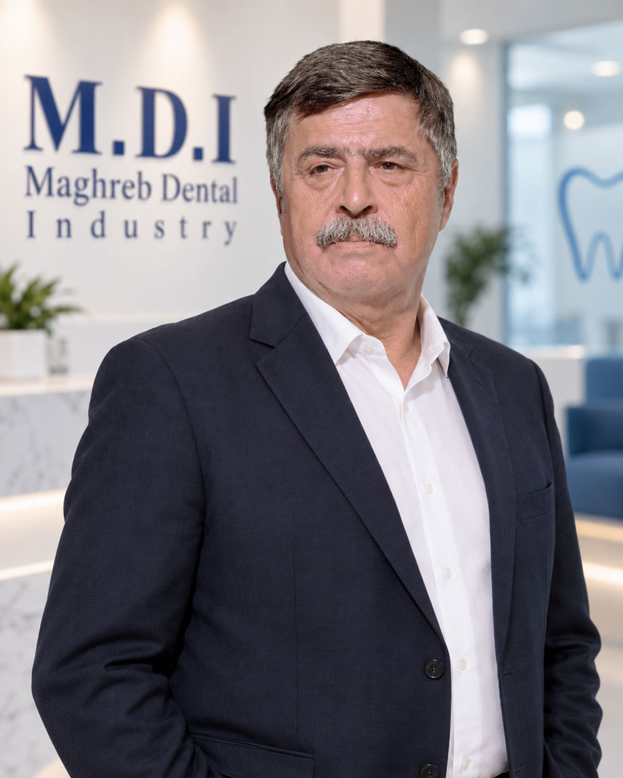 Dr Benchouk Feth Allah, fondateur de Maghreb Dental Industry